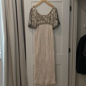 Vintage 60s evening gown mermaid cut